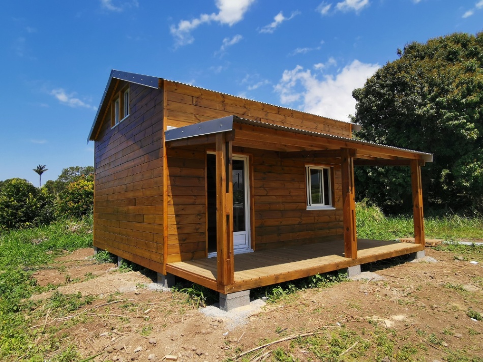 Chalet 70m² – Design en étage avec mezzanine de 36m²