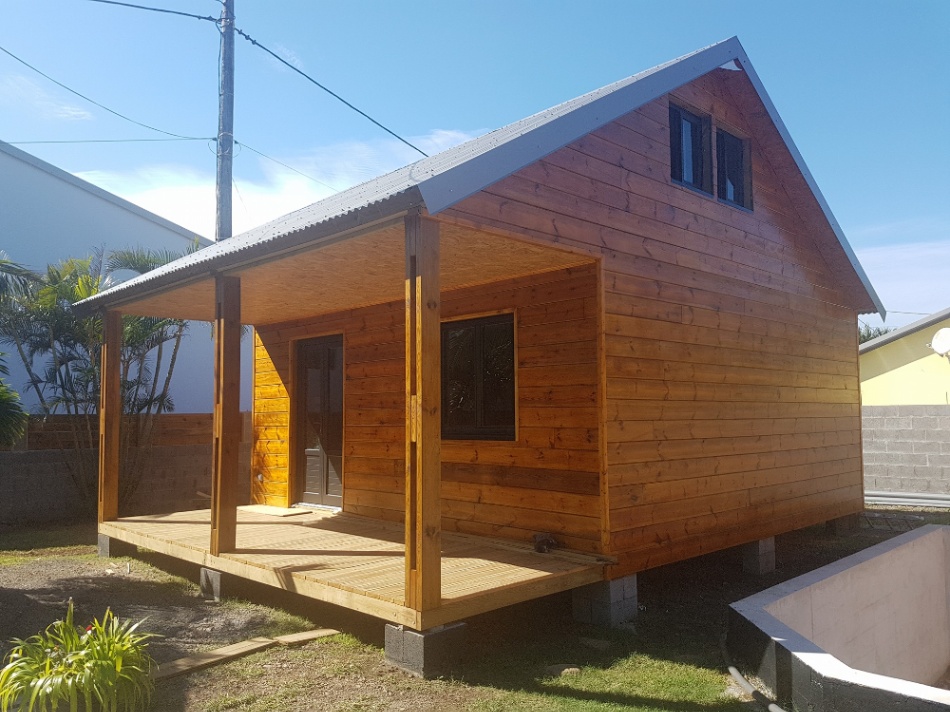 Double construction bois 72m² avec terrasse de 12m²