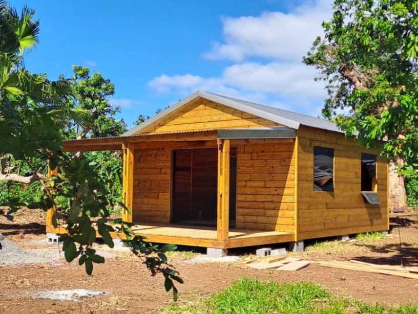 Chalet Bois 36 m² monté en 15 jours